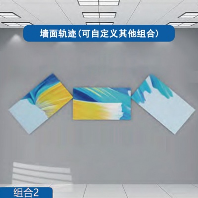 旋转互动滑轨屏