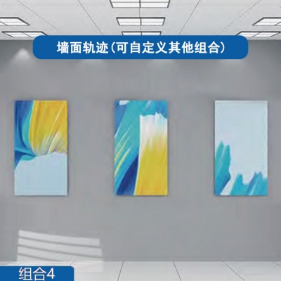 旋转互动滑轨屏